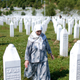 Potocari Memorial Center in Srebrenica, Bosnia and Herzegovina, 10 July 2015.
